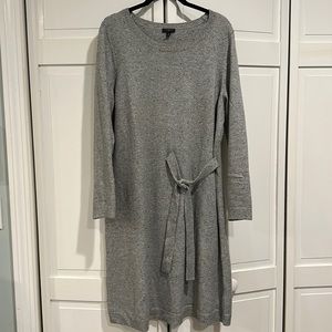 Talbots waist tie sweater dress